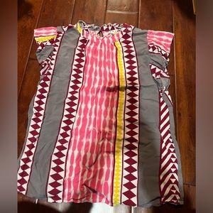 THML fluttered sleeve Top used 1-2 times